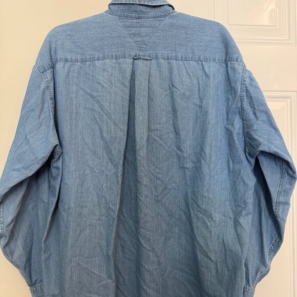 Tommy Hilfiger XL Denim Crest Shirt Vintage Y2K Style Bundle to save 20% - Picture 7 of 7
